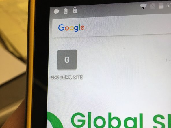 An ICON will now be seen on the Home Page with the name you selected.