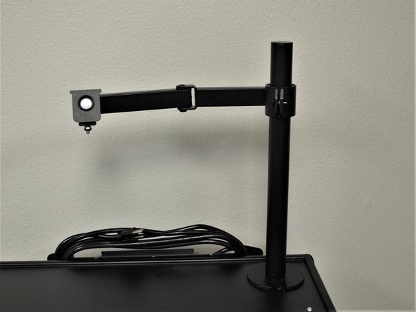 It is recommended you go 2-5 inches down to ensure there is enough room for the monitor.