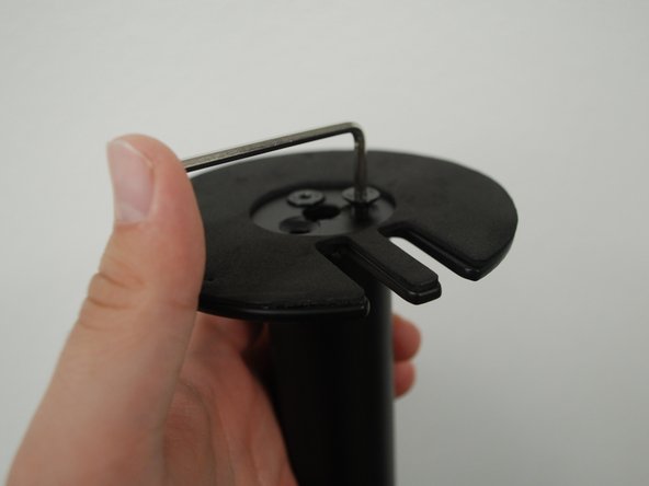 Remove the 3 bolts using the Allen Key.