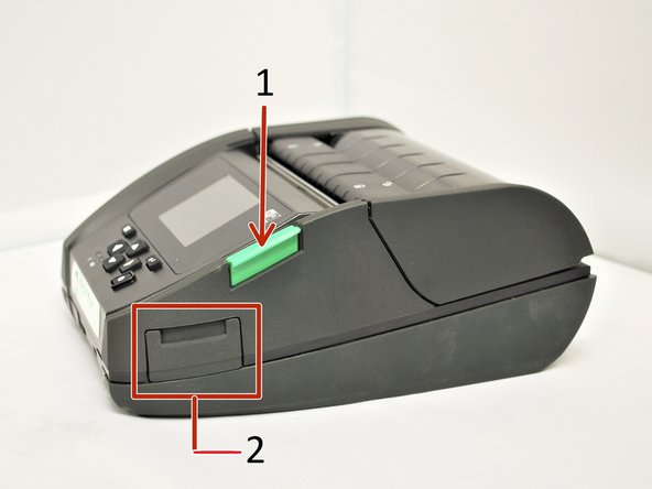 1. Media Cover Release Button