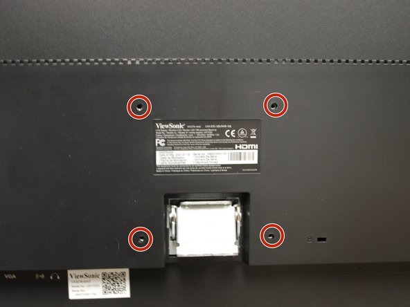 Remove the provided 32&quot; monitor from the packaging.