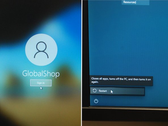 Copy and paste the file to &gt;C:\ProgramData\Microsoft\Windows\Start Menu\Programs (replacing the file in that location).