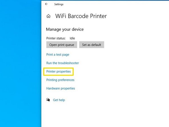 Click on &quot;Manage&quot;.