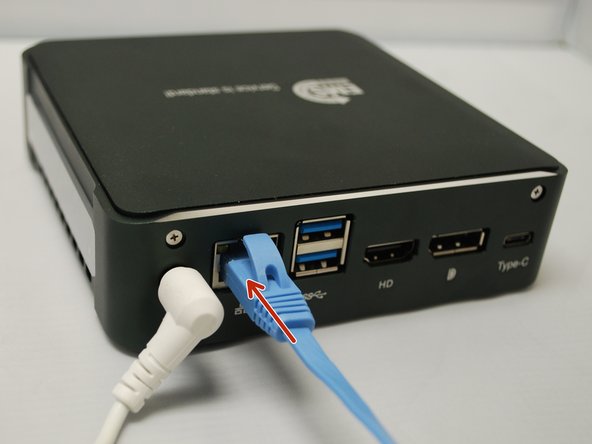 Either add the computer to a local Wi-Fi network, or plug it directly into your network with an ethernet cable.