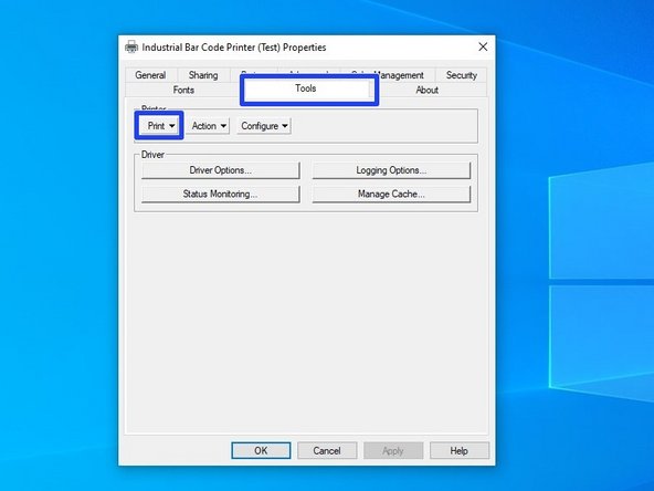 From the dropdown, select &quot;Generic Print.&quot;