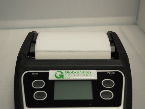 It should snap into place, and sit flush with the rest of the printer.