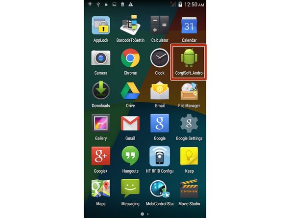 Open the CorgiSoft program