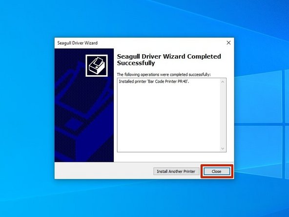You may receive a security warning from Windows. If you do, choose the option to "Install."