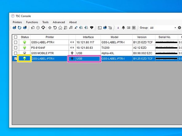 Select &quot;Add Printers&quot; shown by the red box.
