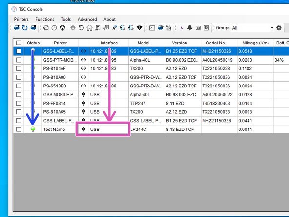 Select &quot;Add Printers&quot; shown by the red box.