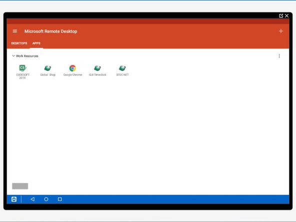 Tap and hold the grey box on the bottom left until a prompt pops up