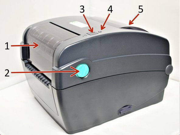 1. Ribbon Access Cover