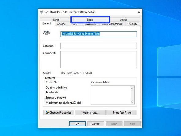Click on the &quot;Tools&quot; tab at the top, then click on the &quot;Print&quot; option.