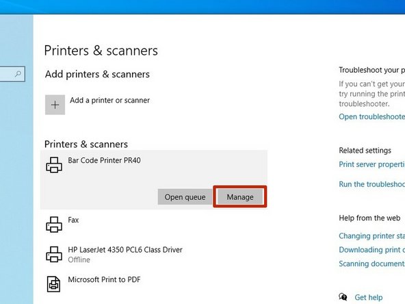These next few steps (6 to 8) show how to set up a network port for the printer. If you're setting it up via USB because you haven't connected the printer to the network/assigned the printer an IP, you'll need to do that first. See the previous guide, &quot;04 - Assigning an IP&quot; to see how.