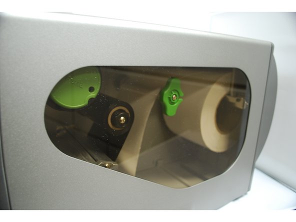 Close the cover on the printer.