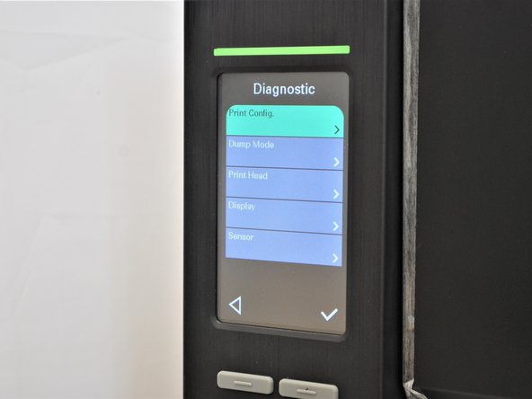 Select 'Print Config'