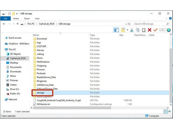 To do this, right click then select New then Folder
