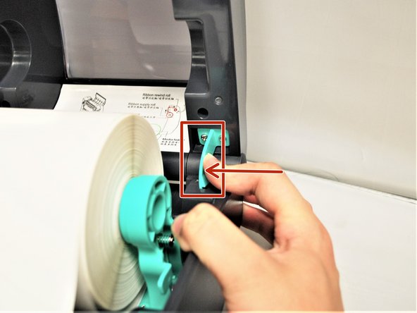 Before you close the printer cover, you MUST  move the Top Cover Support tab at the back out of the way.