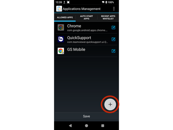 6.Adding Apps to the App Management List