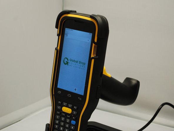 Press and hold the power button then wait until the LED screen displays the image shown in image 2.