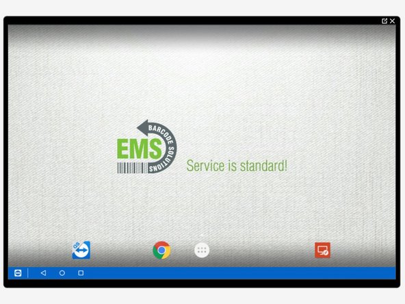 You can now return to the regular home screen