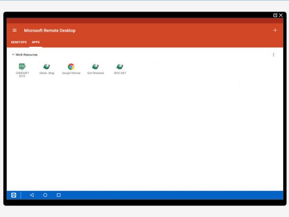 Your screen will look like Image 2