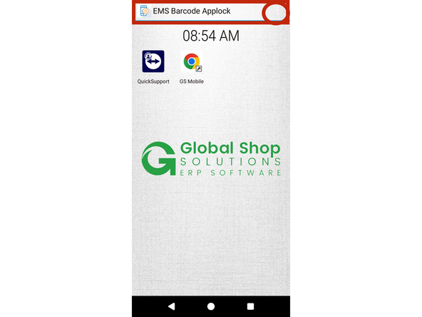 3. Device set up from Applock mode