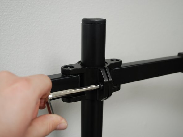 It is recommended you go 2-5 inches down to ensure there is enough room for the monitor.