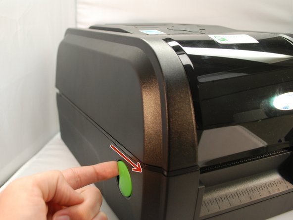 Make sure the printer is turned off before beginning.