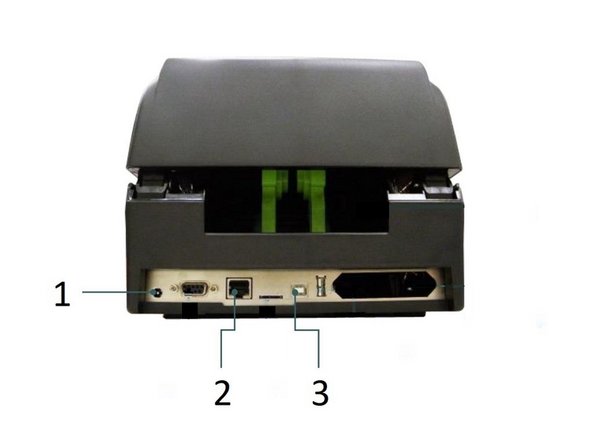 1. Power jack socket