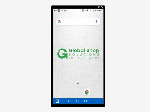 Tap the 3 dots at the top right of the screen.