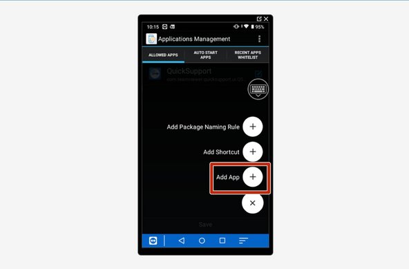 Tap &quot;Add App.&quot;
