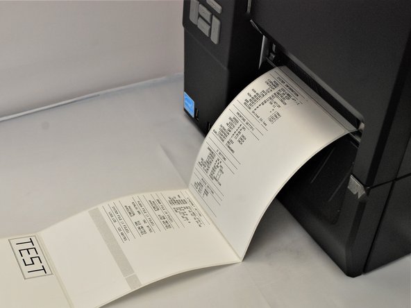 Once it is done printing, you will then have the three labels shown in Image 2 from the Test print and the Configuration Print.