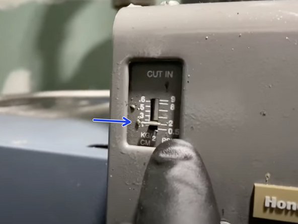 The pressure controller should be set to 1.0 PSI for low-pressure boilers.