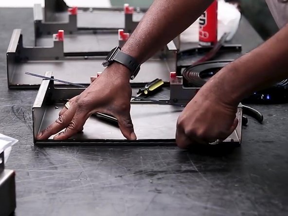 Place the new wiper onto the waycover.