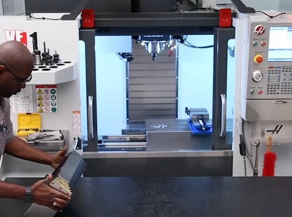 Remove the waycover from the machine and place it upside down on a work surface.