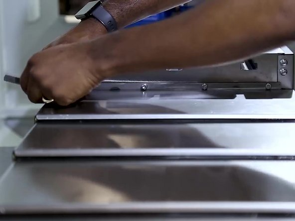 Install the fasteners.