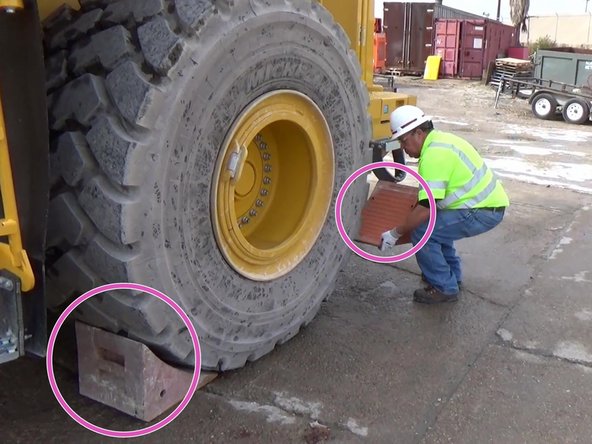 Both hands on handrails.