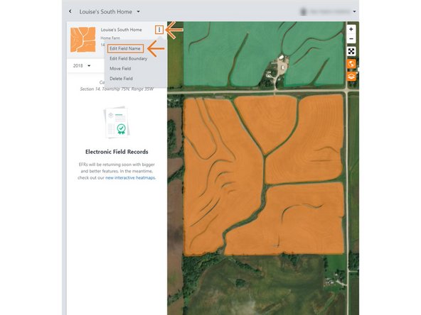 Select the ellipse button next to the field name.