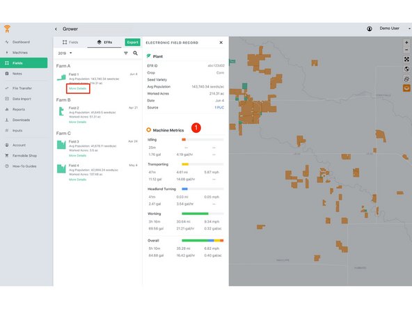 Utilization Categories: Idling, Transporting, Headland Turning, Working, and Overall