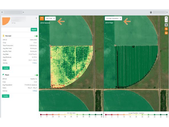 This will open both activity heatmaps to view side by side.