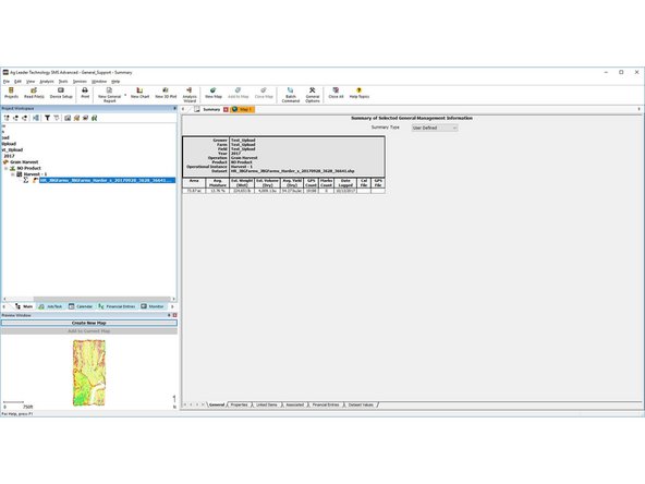 Your Data Upload should now be completed.