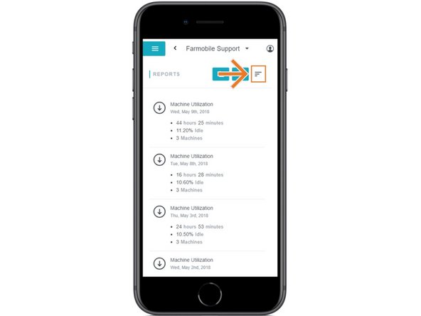 Enabled sorting attributes are displayed as green.