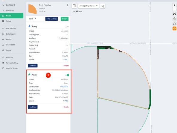 Review your active EFRs.