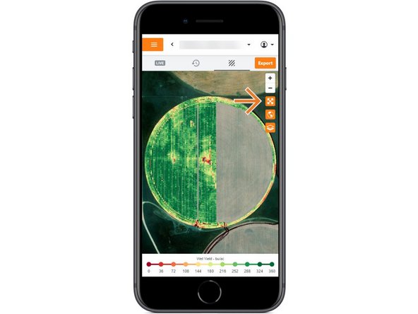 The map and legend will update to display the Heatmap of the selected attribute.