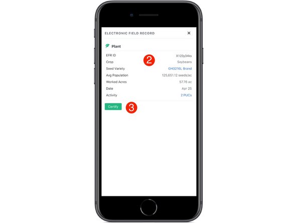 Review all of the EFR attributes.