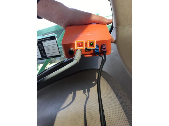 The PUC will light up.