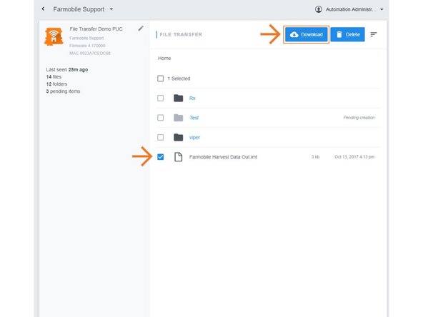 You can select all or just one.