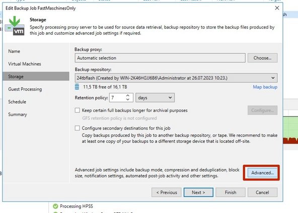 Per Default VEEAM writes quite small objects which can influence the performance especially on spinning disks. Therefor increasing the Object Size  can result in a higher Performance.