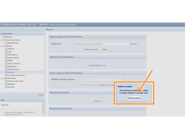 
W&auml;hrend des Updates darf das System nicht neu gestartet oder von der Stromversorgung getrennt werden.
